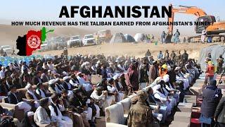 How much revenue has the Taliban earned from Afghanistan's mines?