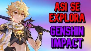 CONSIGUE el 100% DE EXPLORACION en GENSHIN IMPACT | Datos Utiles | D Ran al Habla |