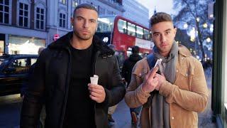 PUBLIC PRANKING IN LONDON | Giving Away Money with Mike Thurston | Zac Perna