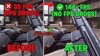 *INSANE* WARZONE 2.0 SEASON 2 FPS BOOST GUIDE FOR LOW END PCs in 2023!