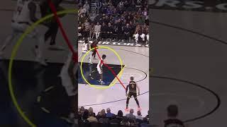 You just CANNOT fall asleep guarding the Warriors guards on the perimeter