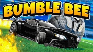 New BEST DLC Freestyling Car In Rocket League? |  Transformers Bumble Bee Montage