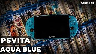 PS VITA AQUA BLUE - UMBOXING DE PS VITA COM JOGOS