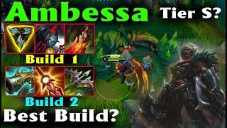 Ambessa Wild Rift | 2 Gameplay 2 Build very strong for New Champ, Which build will be the best build