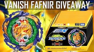 VANISH FAFNIR INTERNATIONAL BEYBLADE GIVEAWAY! RAMP Hobbies Beyblade Challenge! #RAMPHobbiesBeyblade