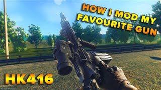 HOW I MOD MY FAVOURITE GUN - HK416 | Escape from Tarkov | TweaK