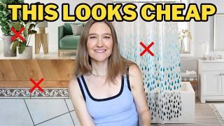 25 Common Mistakes Making Your Home Look Cheap! (Part 2!)