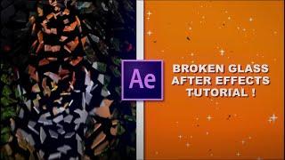 BROKEN GLASS EFFECT | AFTER EFFECTS