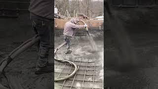 Applying Gunite For A New Swimming Pool