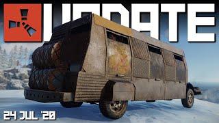 Armoured passenger module | Rust Update 24th July 2020