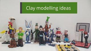 Clay Modelling Ideas | Polymer clay | Clay art - Vicky25Crafts