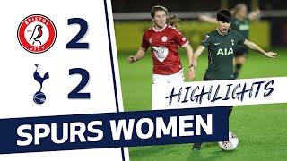 HIGHLIGHTS | BRISTOL CITY 2-2 SPURS WOMEN | Alex Morgan's first Spurs start!