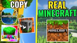 TOP 3 GAMES Like MINECRAFT PE | Minecraft Copy