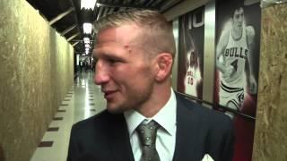 Fight Night Chicago: T.J. Dillashaw Backstage Interview