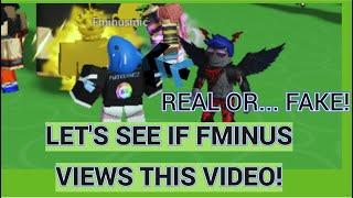 Anime FIGHTERS | IS THIS THE REAL FMINUS? LIKE this VIDEO and see if FMINUSmic will watch it!