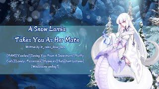 Snow Lamia Takes You As Her Mate [F4M][Yandere][Snowstorm][Possessive]