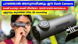 Best Budget friendly dash camera with 2k recording | Review | 70mai M310 | queen on wheels