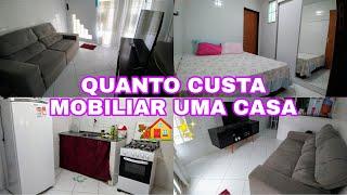 QUANTO CUSTA MOBILIAR UMA CASA? | MENOS DE 7MIL