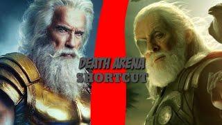 Zeus VS Odin | DEATH ARENA: Shortcut | Sugar Shane Animation
