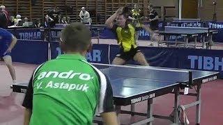 Valentin ASTAPUK vs Sergey SUNDEEV Raubichi, Belarus Open Championship Table Tennis