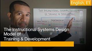 ISD MODEL OF TRAINING & DEVELOPMENT E1 ENGLISH