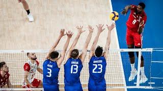 Top 40 Best Volleyball Spikes Against Triple Blocks