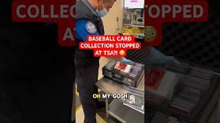 The SWEETEST interaction at...TSA?!? ️ Gave him a free baseball card for his son ️