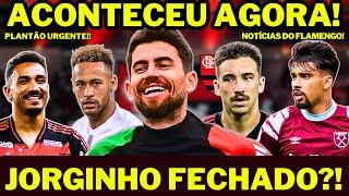 ESTÁ ACONTECENDO AGORA! QUASE NÃO ACREDITEI! JORGINHO E PAQUETÁ NO FLAMENGO? NOTÍCIAS DO FLAMENGO