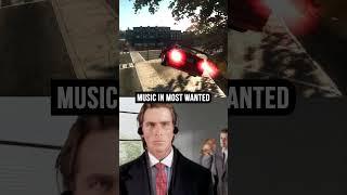 Music in Other Games Vs Music in NFS MOST WANTED