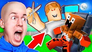 ️ ПОБЕГ От *ПРОКЛЯТОГО* ПАРИКМАХЕРА из БАРБЕРШОПА в ROBLOX ! ВЛАДУС