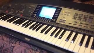 Kris Nicholson's Yamaha PSR-8000 in super mint condition