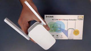 D-Link DAP-1610 AC1200 Dual-Band Range Extender Unboxing