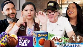 Americans try British Chocolate for the first time!