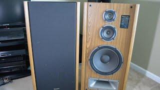 UPGRADING A 1980'S COMPONENT SYSTEM SPEAKER FOR IMPROVED SOUND TECHNICS SB-2845