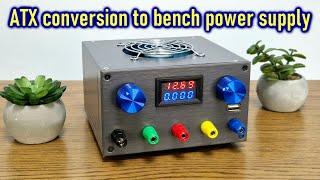 ATX conversion to bench power supply (fixed & variable)