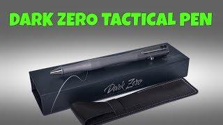 DARK ZERO TACTICAL PEN - VC EDC - AMAZING GLASS BREAKER - TITANIUM TUNGSTEN BOLT ACTION