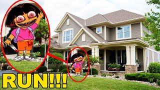 IF YOU SEE A CREEPY DORA THE EXPLORER OUTSIDE OF YOUR HOUSE RUN AWAY FAST! (DORA.EXE IS HERE!!)