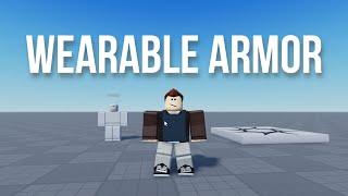 (Updated!) How To Make Wearable Armor | Roblox Studio