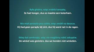 Dus #.1, Więc #1. Słuchanie i powtarzanie. Niderlandzki - Polski.