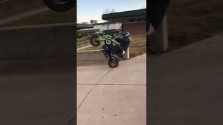 Sweet Aroma |  Wheelies before school got out!! #motorcycle