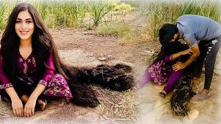 Hair 2 METERS LONG  Woman’s ASMR Transformation