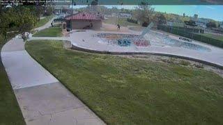 Fairfield camera captures video of dust devil, wind as it tears roofing off building