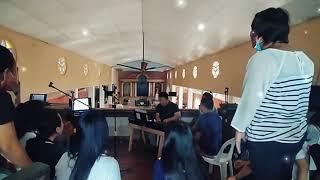 St. Cecilia Choir(Holy Cross Parish of Kolambugan, Lanao del Norte) Practice ^_^