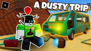 НА АВТОМОБИЛЕ ПО НЕИЗВЕСТНОЙ ПУСТЫНЕ | a dusty trip #roblox  | ПРОХОЖДЕНИЯ А ДАСТИ ТРИП В РОБЛОКС