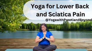 Yoga Stretches For Lower Back And Sciatica Pain | How To Reduce Lower Back Pain