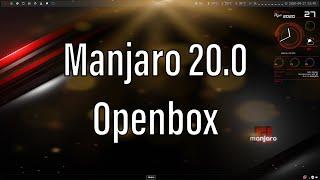 Manjaro 20.0 Openbox | Installation and First Impressions