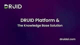 DRUID Platform & Knowledge Base Solution with GPT