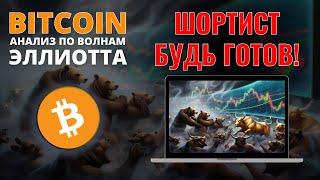 БИТКОИН ПРОГНОЗ: ШОРТИСТ, БУДЬ ГОТОВ! ОБЗОР BITCOIN