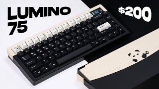 This keyboard has something new...  Lumino75 by Luminkey