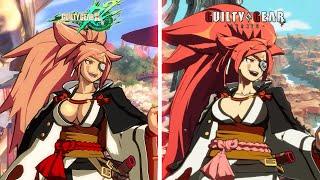 GUILTY GEAR STRIVE - All Character Models Comparison - Xrd REV 2 vs STRIVE